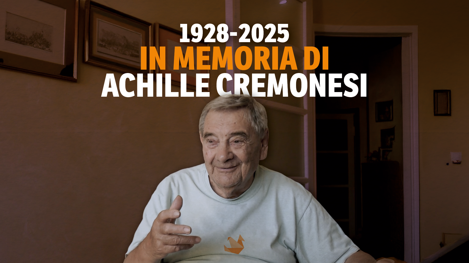 Intervista al partigiano Achille Cremonesi (1928-2025)